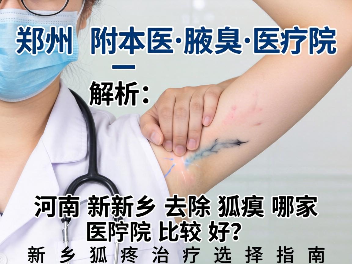 郑州附医腋臭医院解析,河南新乡去除狐臭哪家医院比较好?新乡狐臭治疗选择指南 郑州附医腋臭医院解析,河南新乡去除狐臭哪家医院比较好?新乡狐臭治疗选择指南