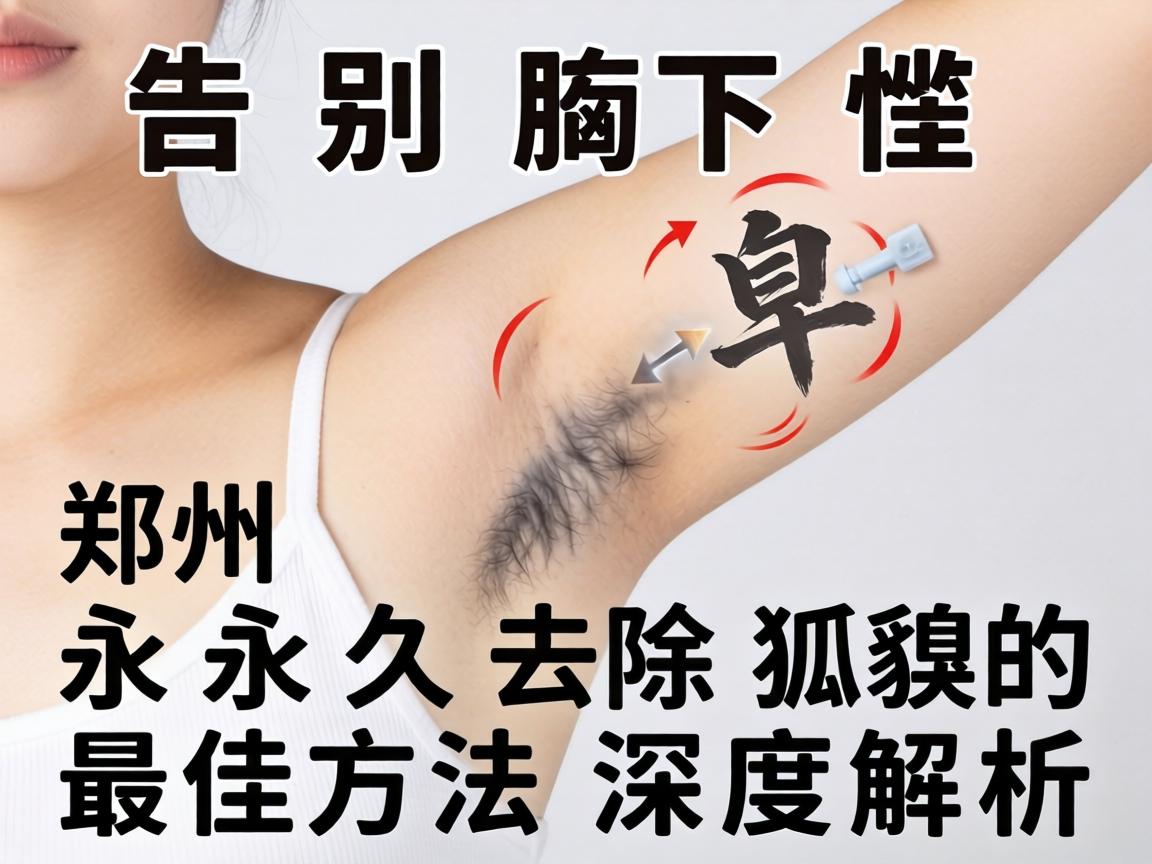 告别腋下尴尬,郑州永久去除狐臭的最佳方法深度解析 告别腋下尴尬,郑州永久去除狐臭的最佳方法深度解析