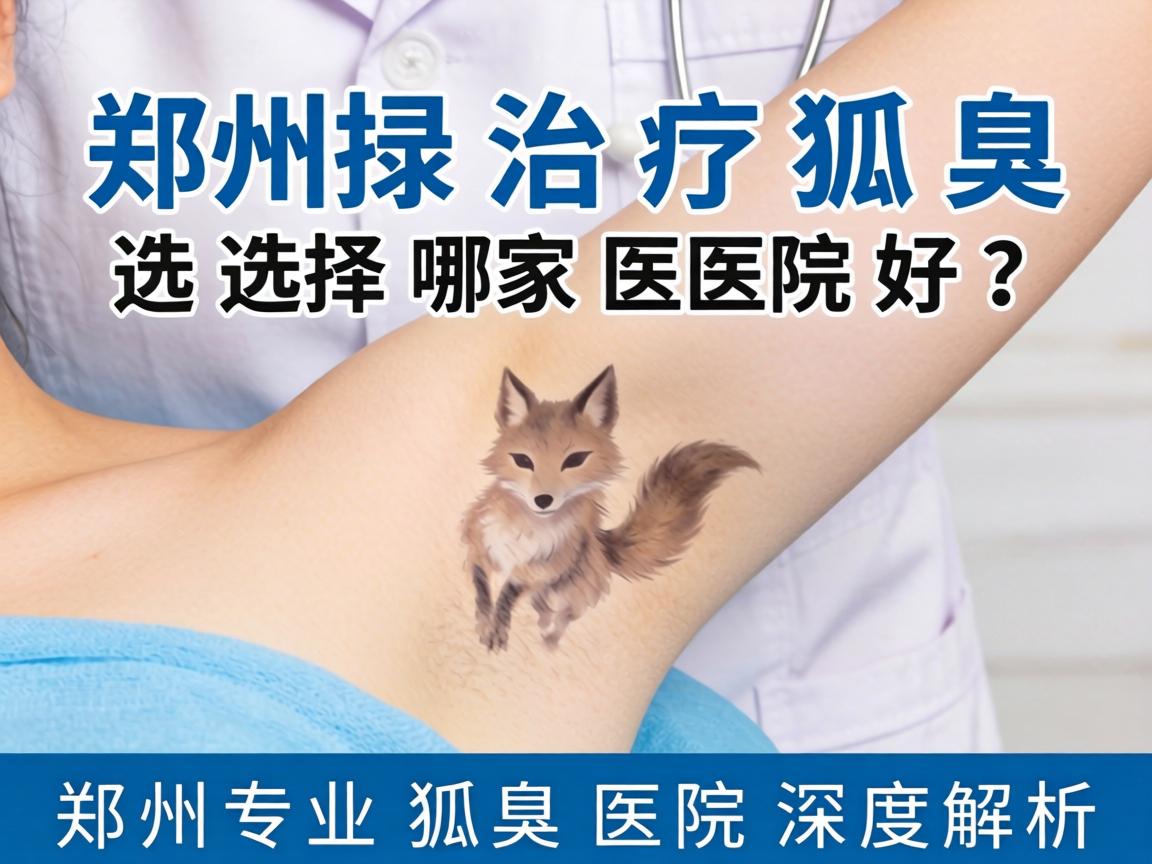 郑州治疗狐臭选择哪家医院好？郑州专业狐臭医院深度解析