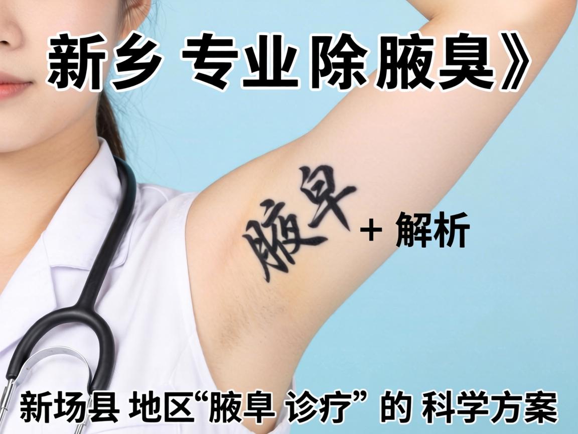 新乡专业除腋臭,解析新乡地区腋臭诊疗的科学方案 新乡专业除腋臭,解析新乡地区腋臭诊疗的科学方案