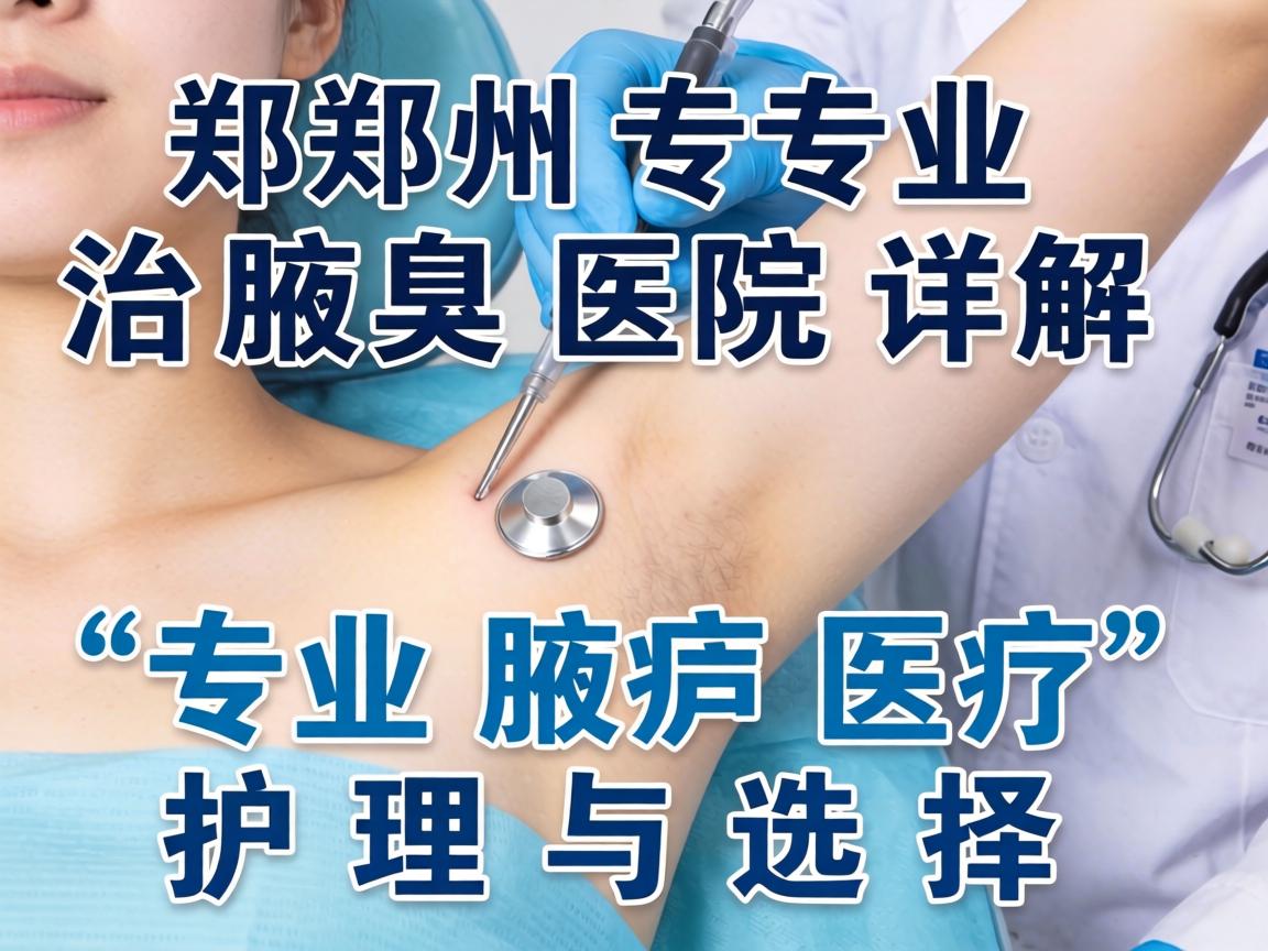 郑州专业治腋臭医院详解,专业腋臭医疗的护理与选择 郑州专业治腋臭医院详解,专业腋臭医疗的护理与选择