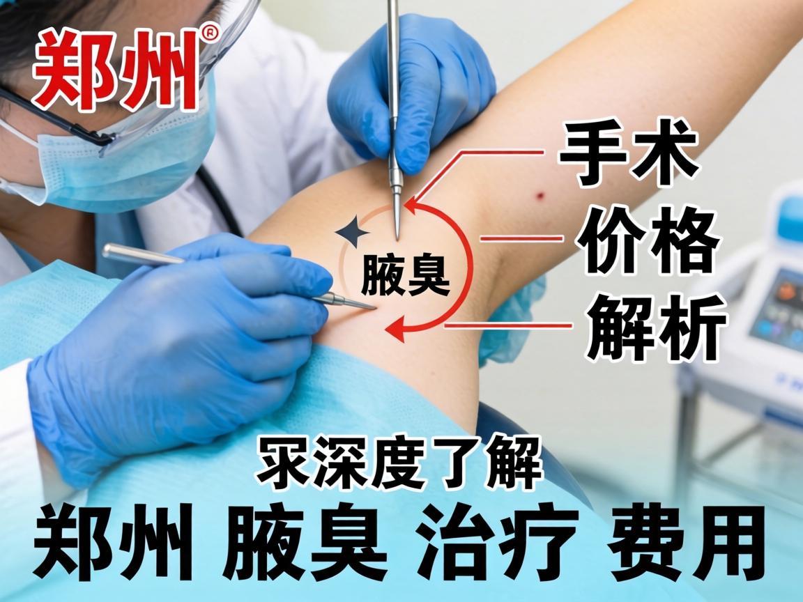 郑州腋臭手术价格解析,深度了解郑州腋臭治疗费用 郑州腋臭手术价格解析,深度了解郑州腋臭治疗费用