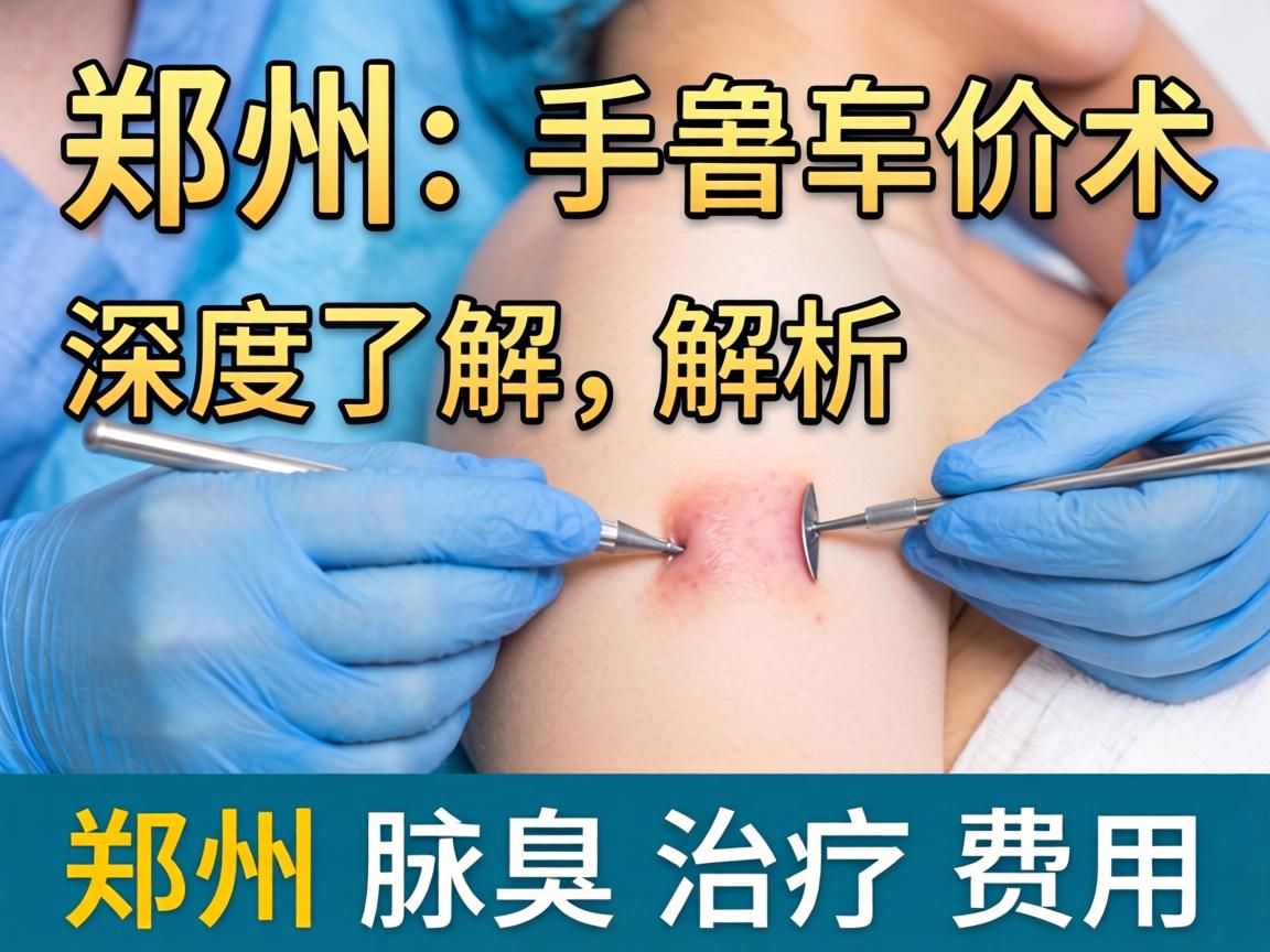 郑州腋臭手术价格解析,深度了解郑州腋臭治疗费用 郑州腋臭手术价格解析,深度了解郑州腋臭治疗费用