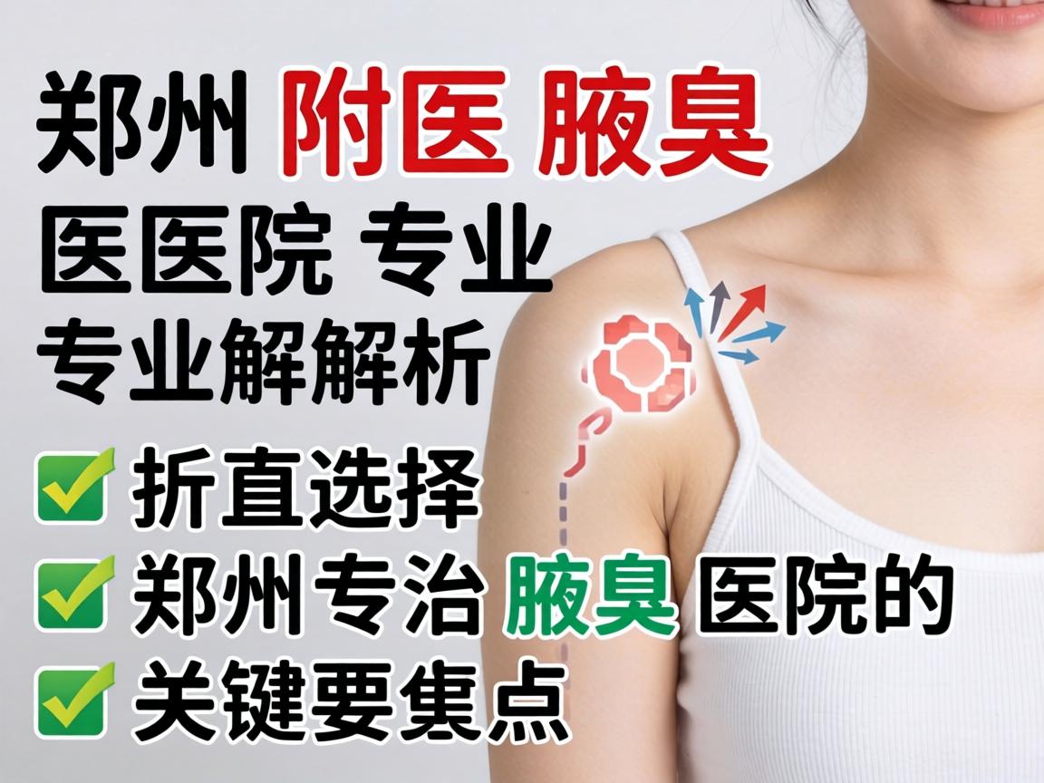 郑州附医腋臭医院专业解析,选择郑州专治腋臭医院的关键要点 郑州附医腋臭医院专业解析,选择郑州专治腋臭医院的关键要点