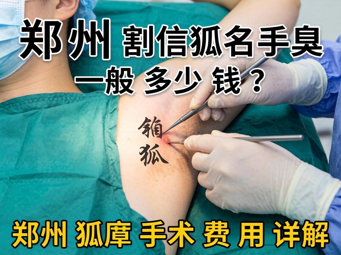 郑州割狐臭手术一般多少钱?郑州狐臭手术费用详解 郑州割狐臭手术一般多少钱?郑州狐臭手术费用详解
