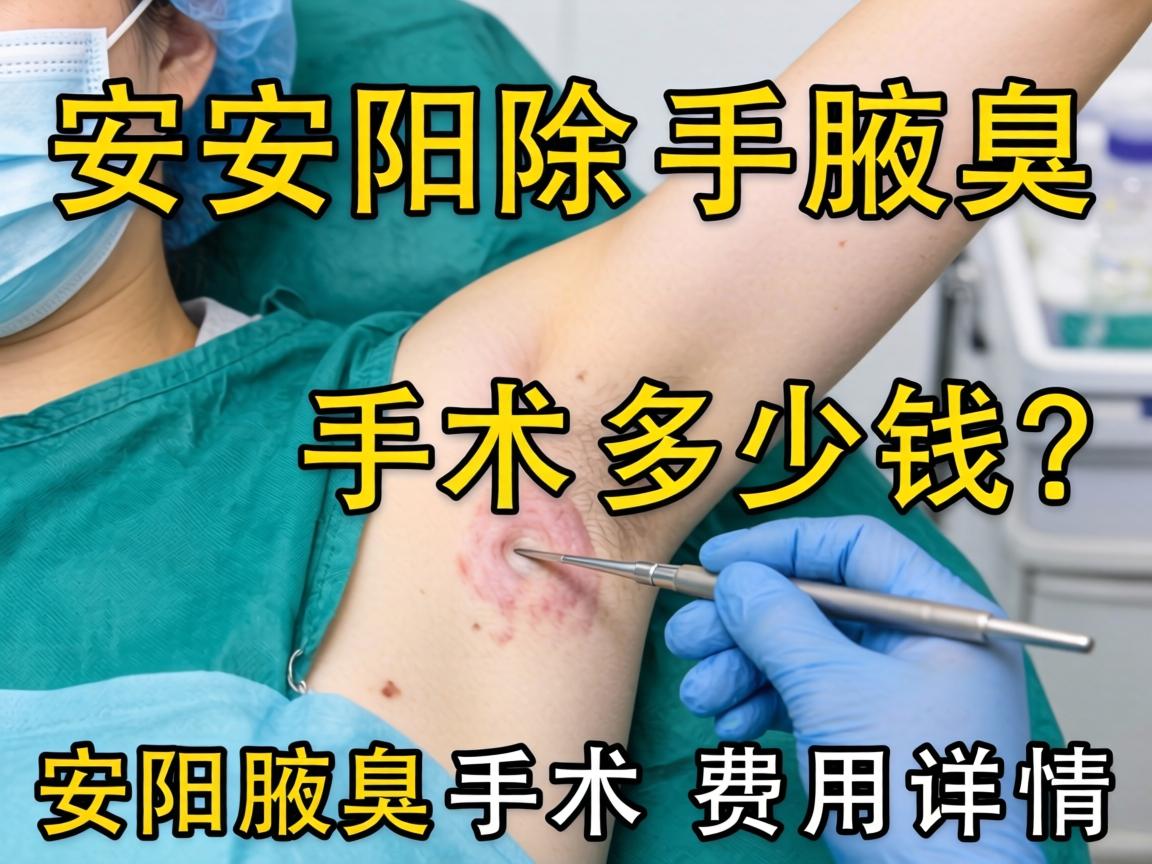 安阳除腋臭手术多少钱?解析安阳腋臭手术费用详情 安阳除腋臭手术多少钱?解析安阳腋臭手术费用详情