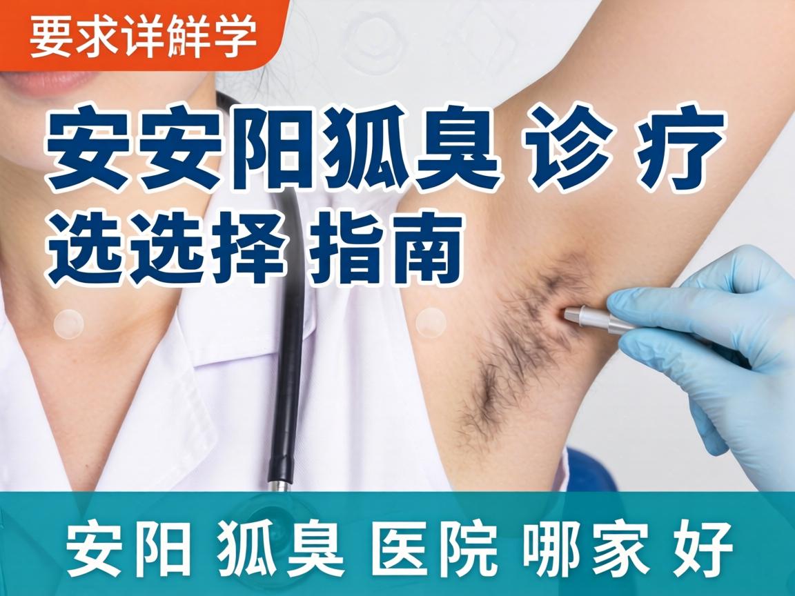 安阳狐臭诊疗选择指南,详解安阳狐臭医院哪家好 安阳狐臭诊疗选择指南,详解安阳狐臭医院哪家好