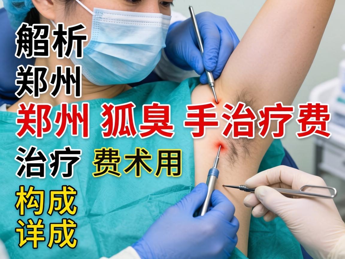 解析郑州狐臭手术价格 详述郑州狐臭治疗费用构成