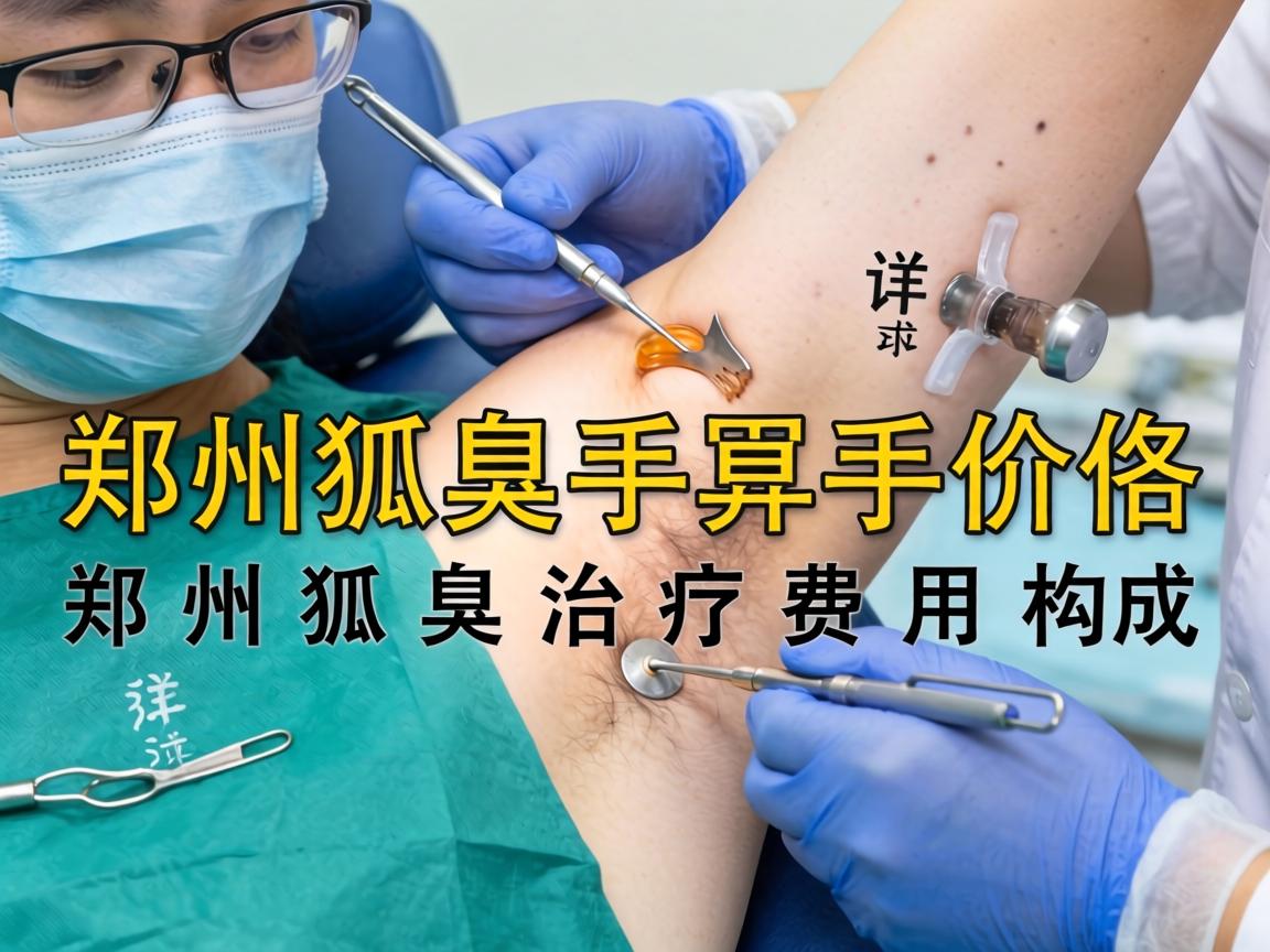 解析郑州狐臭手术价格 详述郑州狐臭治疗费用构成