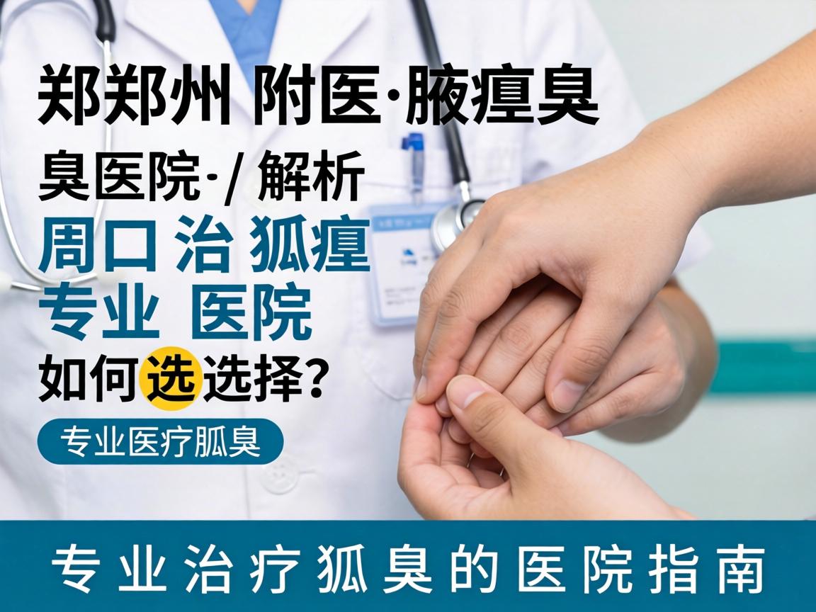 郑州附医腋臭医院解析,周口治狐臭专业医院如何选择?专业治疗狐臭的医院指南 郑州附医腋臭医院解析,周口治狐臭专业医院如何选择?专业治疗狐臭的医院指南