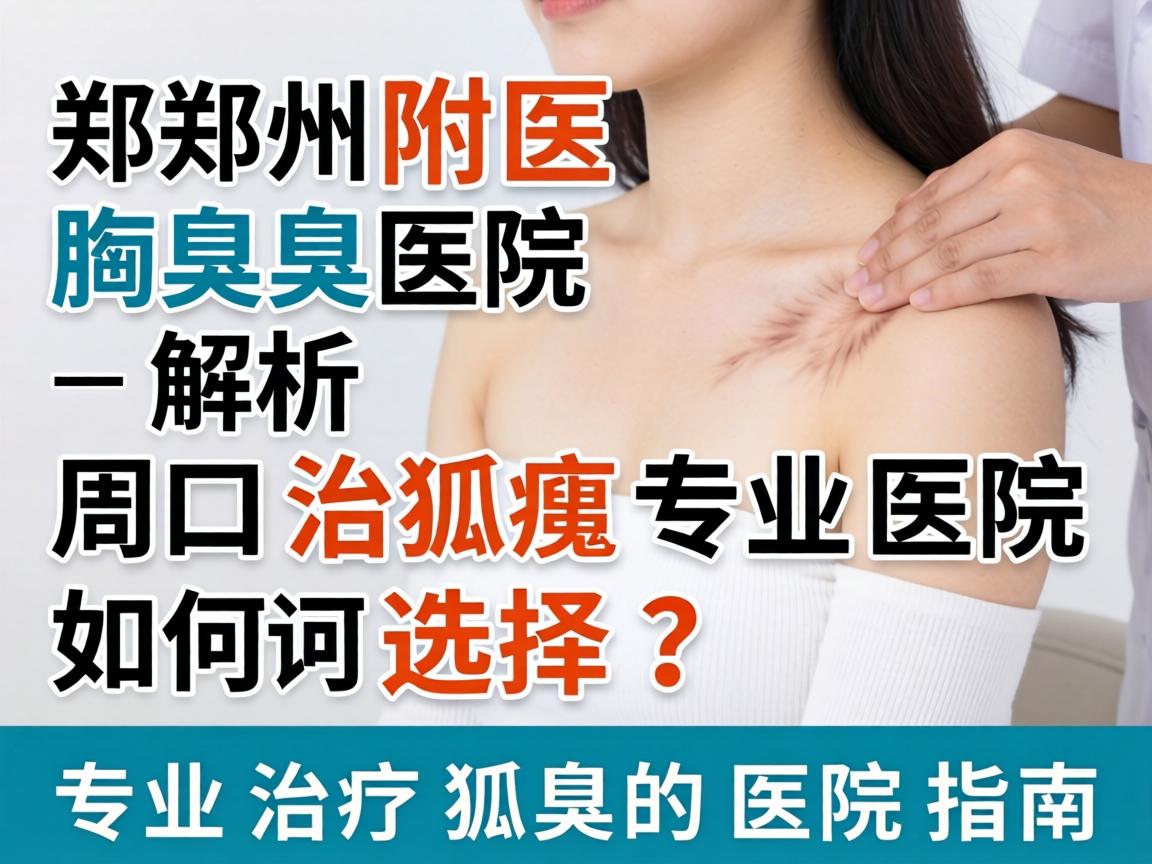 郑州附医腋臭医院解析,周口治狐臭专业医院如何选择?专业治疗狐臭的医院指南 郑州附医腋臭医院解析,周口治狐臭专业医院如何选择?专业治疗狐臭的医院指南