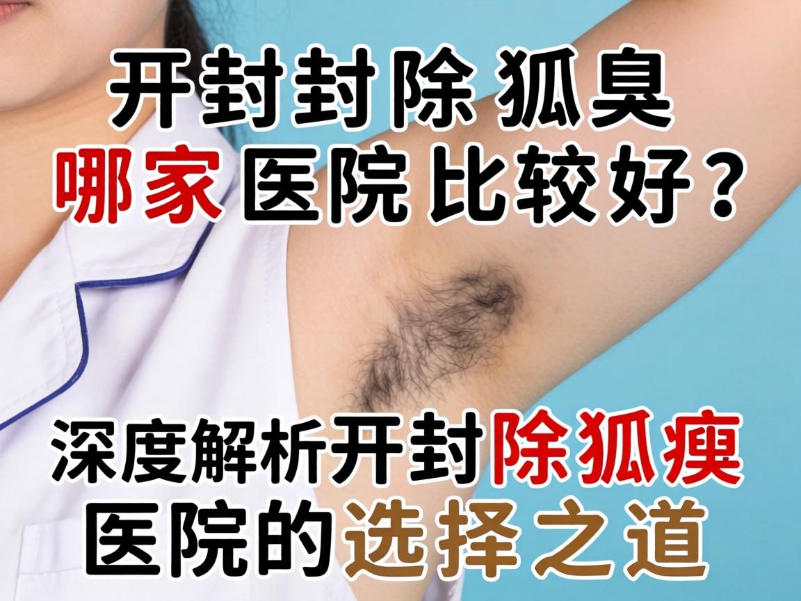 开封除狐臭哪家医院比较好?深度解析开封除狐臭医院的选择之道 开封除狐臭哪家医院比较好?深度解析开封除狐臭医院的选择之道