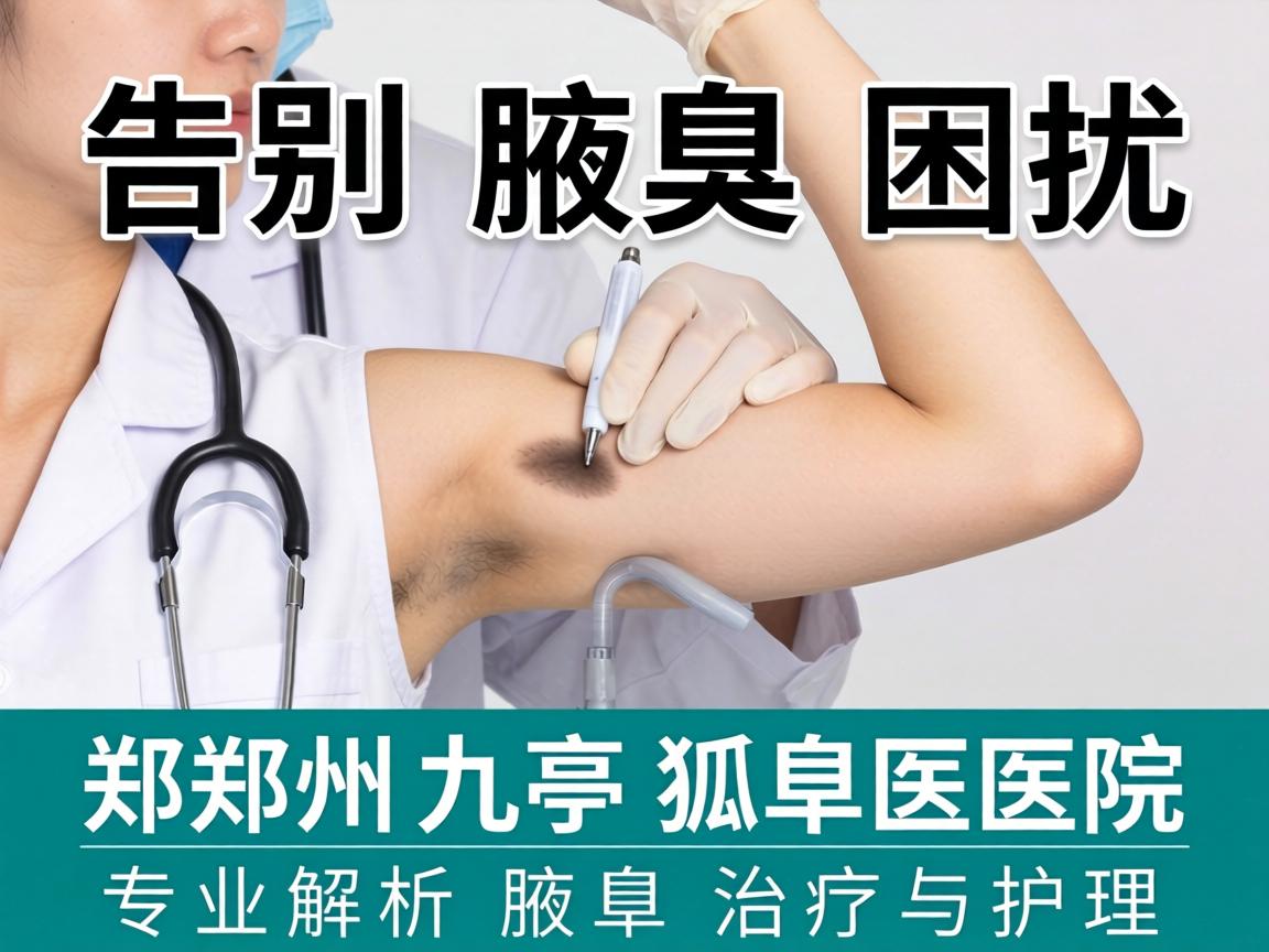 告别腋臭困扰,郑州九亭狐臭医院专业解析腋臭治疗与护理 告别腋臭困扰,郑州九亭狐臭医院专业解析腋臭治疗与护理
