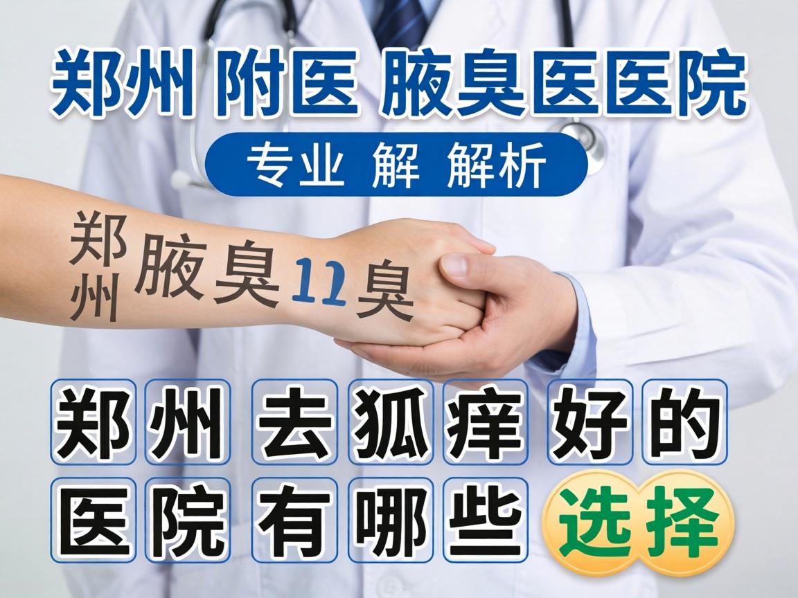 郑州附医腋臭医院专业解析,郑州去狐臭好的医院有哪些选择 郑州附医腋臭医院专业解析,郑州去狐臭好的医院有哪些选择