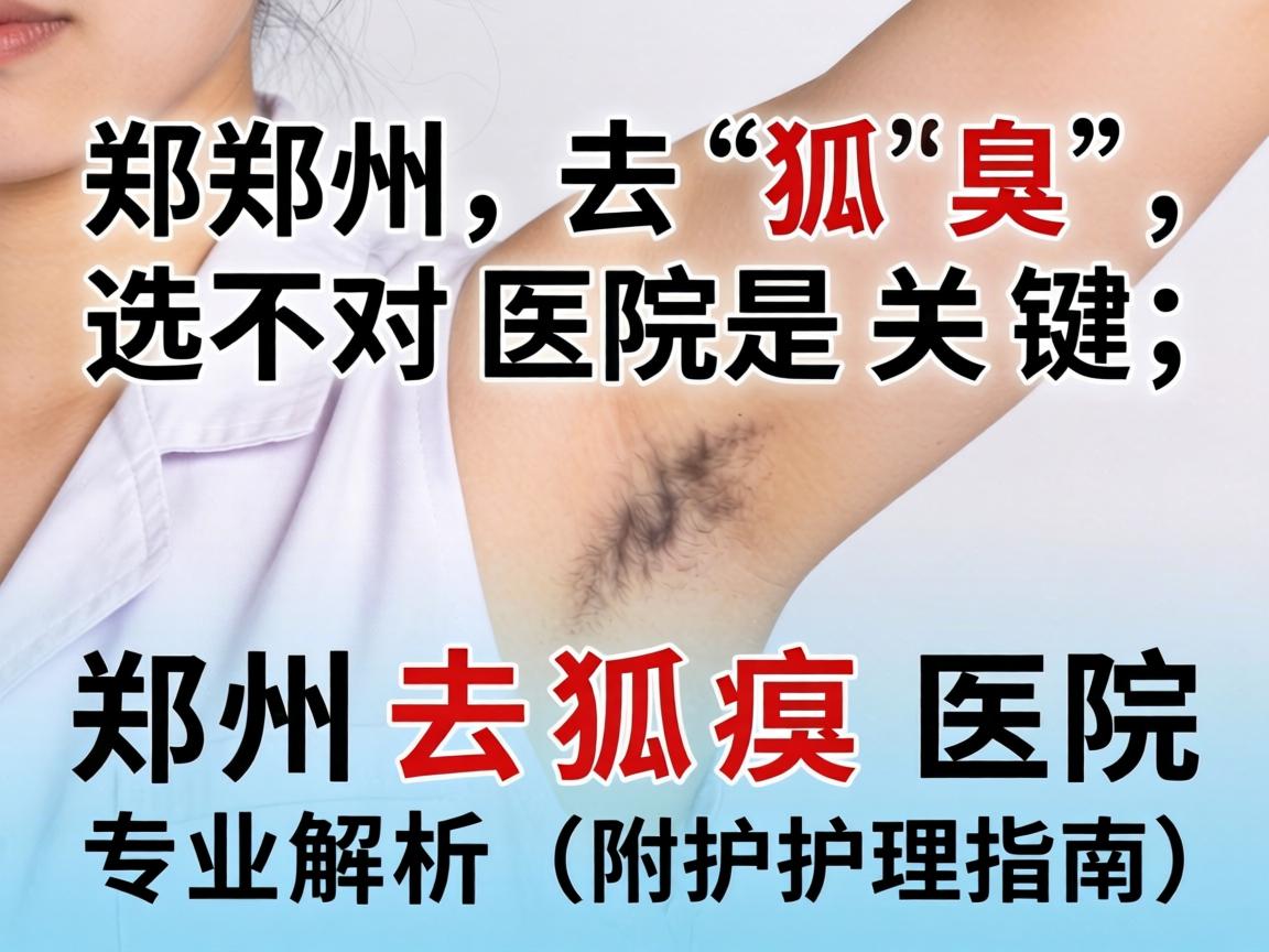 郑州去狐臭，选对医院是关键，郑州去狐臭医院专业解析（附护理指南）