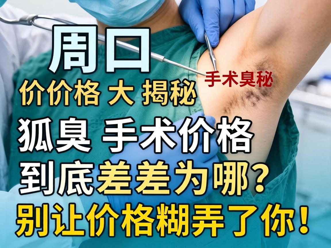 周口狐臭手术价格大揭秘,狐臭手术价格到底差在哪?别让价格糊弄了你! 周口狐臭手术价格大揭秘,狐臭手术价格到底差在哪?别让价格糊弄了你!