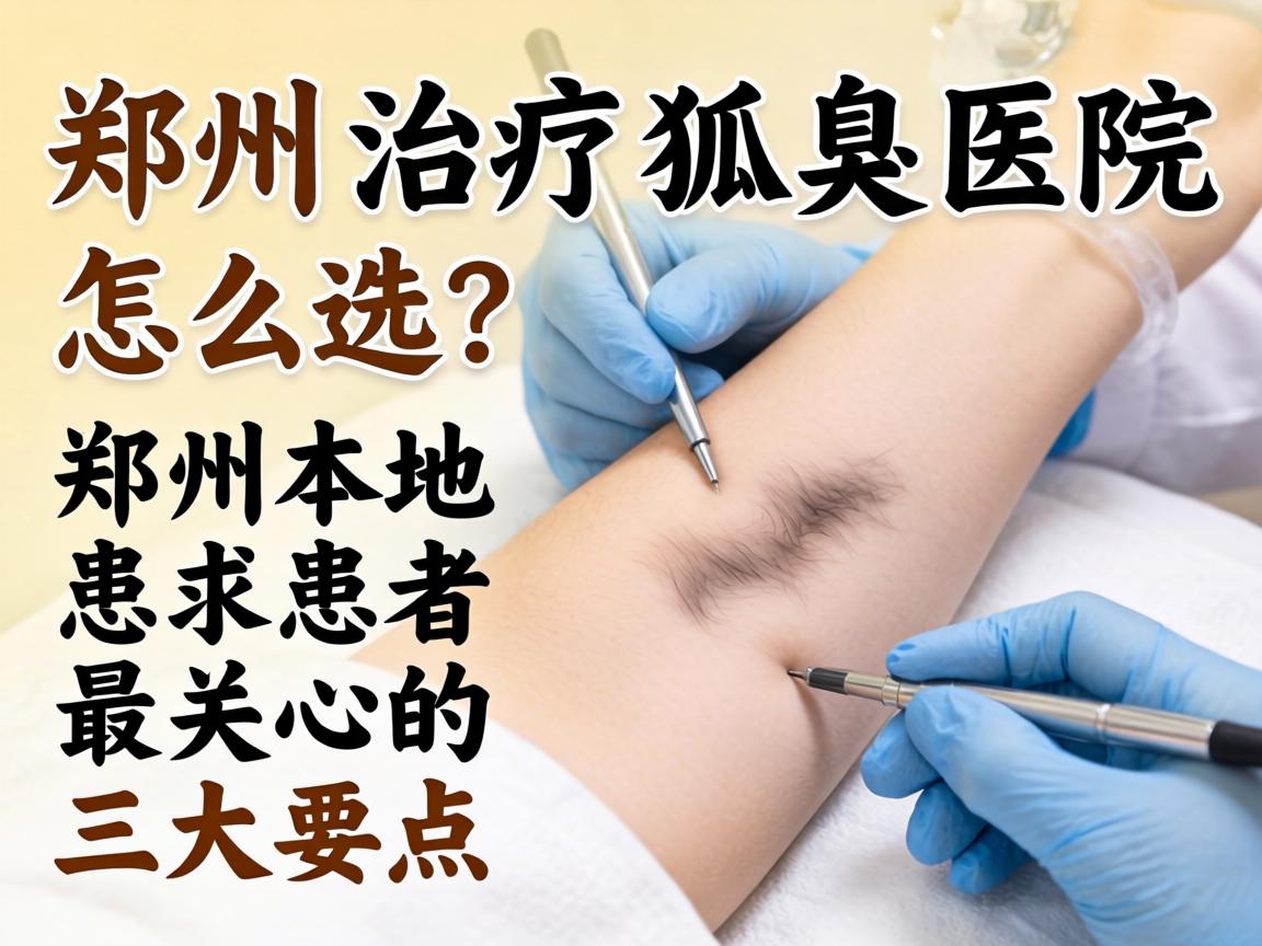 郑州治疗狐臭医院怎么选?郑州本地患者最关心的三大要点 郑州治疗狐臭医院怎么选?郑州本地患者最关心的三大要点