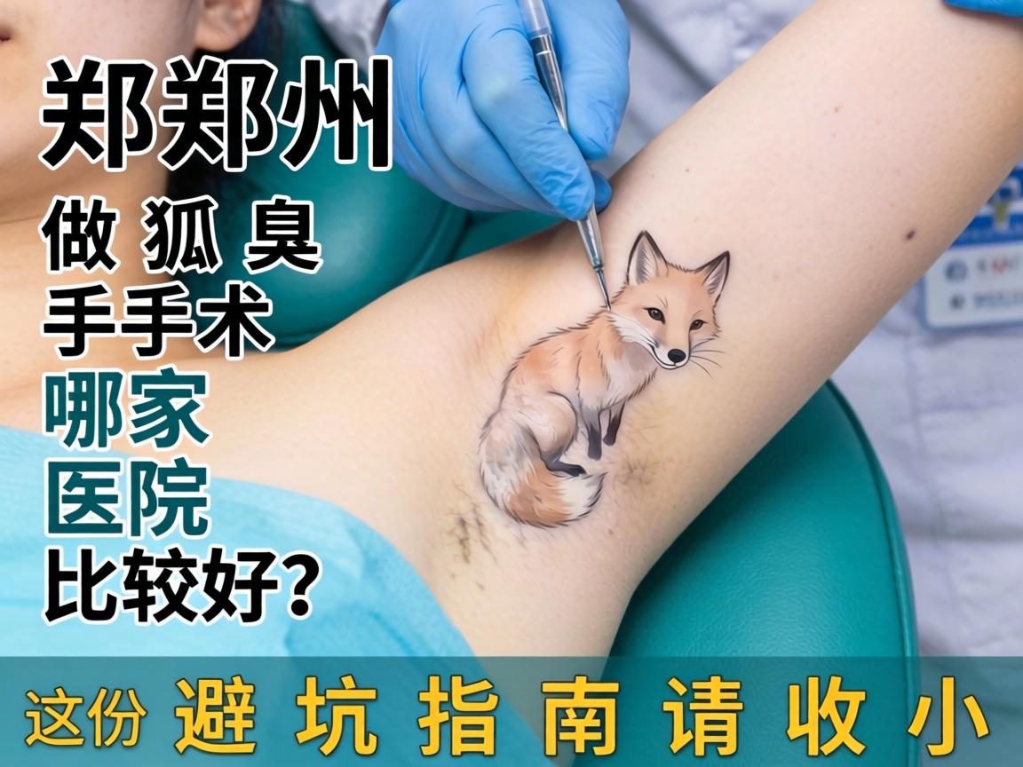 郑州做狐臭手术哪家医院比较好？这份避坑指南请收好