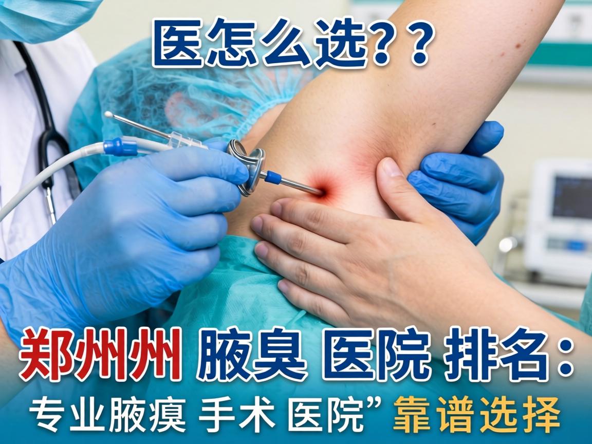 腋臭手术医院怎么选?郑州腋臭医院排名,专业腋臭手术医院的靠谱选择 腋臭手术医院怎么选?郑州腋臭医院排名,专业腋臭手术医院的靠谱选择