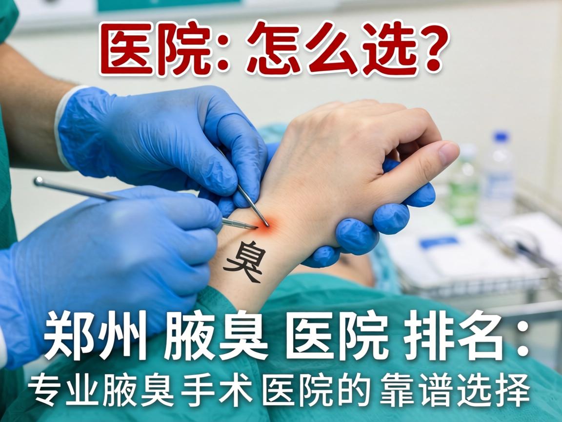 腋臭手术医院怎么选?郑州腋臭医院排名,专业腋臭手术医院的靠谱选择 腋臭手术医院怎么选?郑州腋臭医院排名,专业腋臭手术医院的靠谱选择
