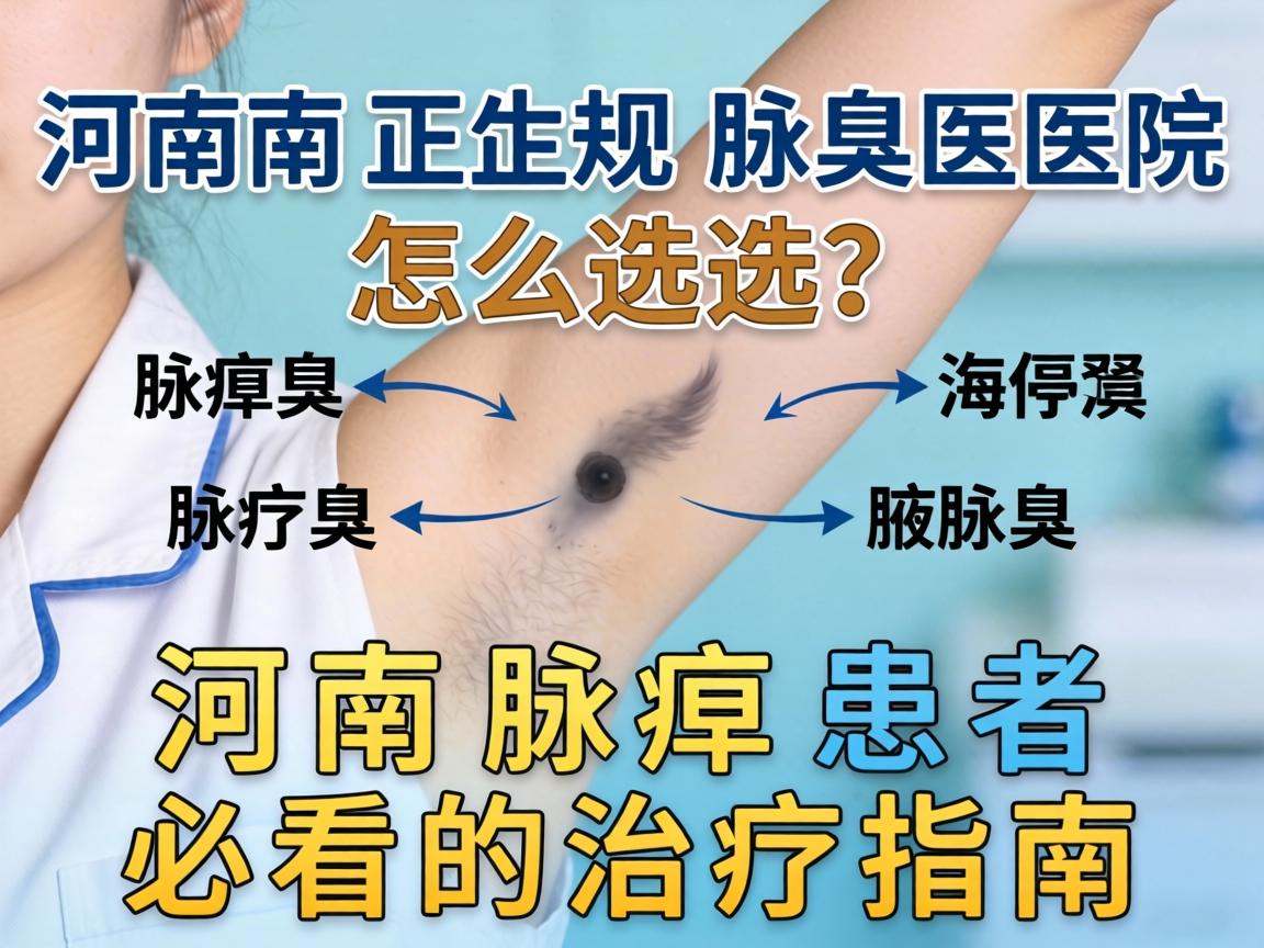 河南正规腋臭医院怎么选?河南腋臭患者必看的治疗指南 河南正规腋臭医院怎么选?河南腋臭患者必看的治疗指南