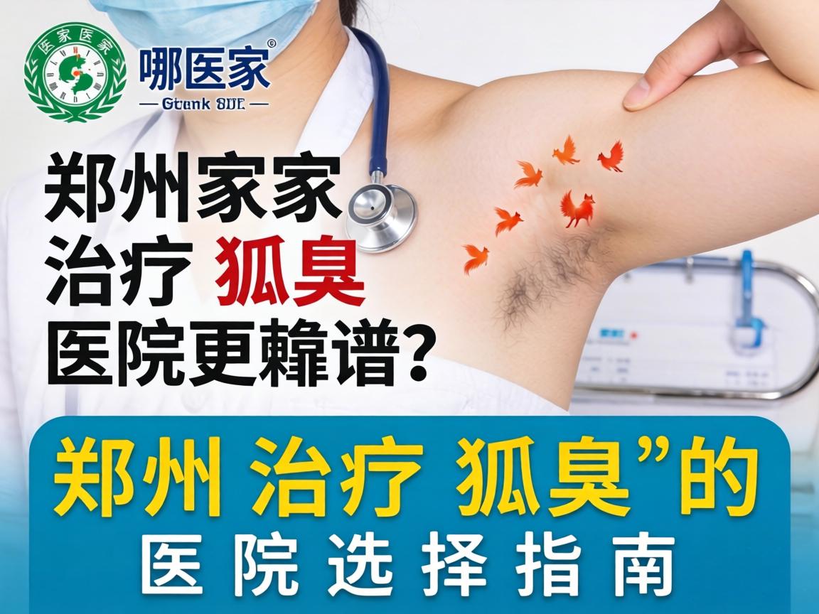 郑州治疗狐臭,哪家医院更靠谱?郑州治疗狐臭的医院选择指南 郑州治疗狐臭,哪家医院更靠谱?郑州治疗狐臭的医院选择指南