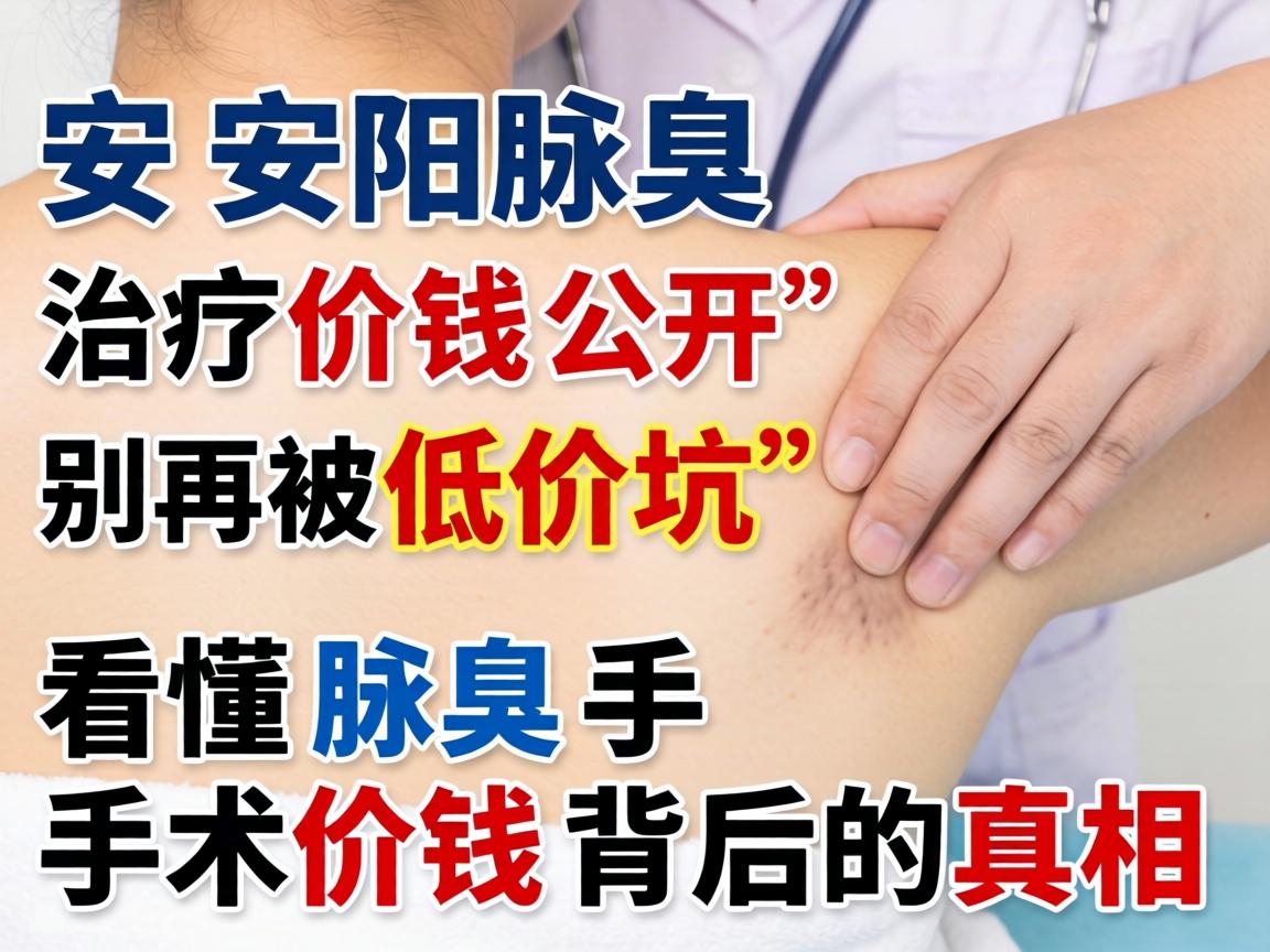 安阳腋臭治疗价钱公开,别再被低价坑,看懂腋臭手术价钱背后的真相 安阳腋臭治疗价钱公开,别再被低价坑,看懂腋臭手术价钱背后的真相