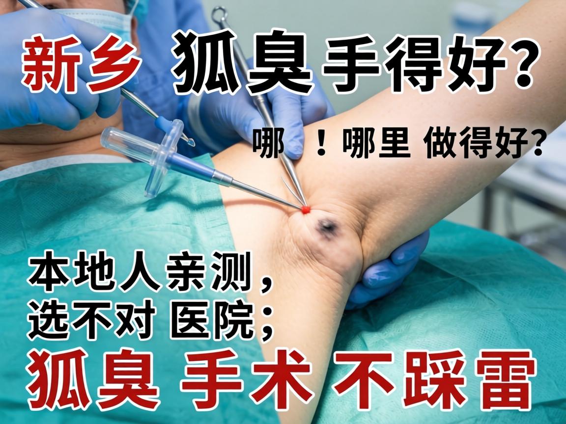 新乡狐臭手术哪里做得好?本地人亲测,选对医院,狐臭手术不踩雷 新乡狐臭手术哪里做得好?本地人亲测,选对医院,狐臭手术不踩雷