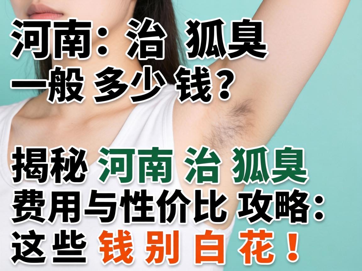 河南治狐臭一般多少钱?揭秘河南治狐臭费用与性价比攻略,这些钱别白花! 河南治狐臭一般多少钱?揭秘河南治狐臭费用与性价比攻略,这些钱别白花!