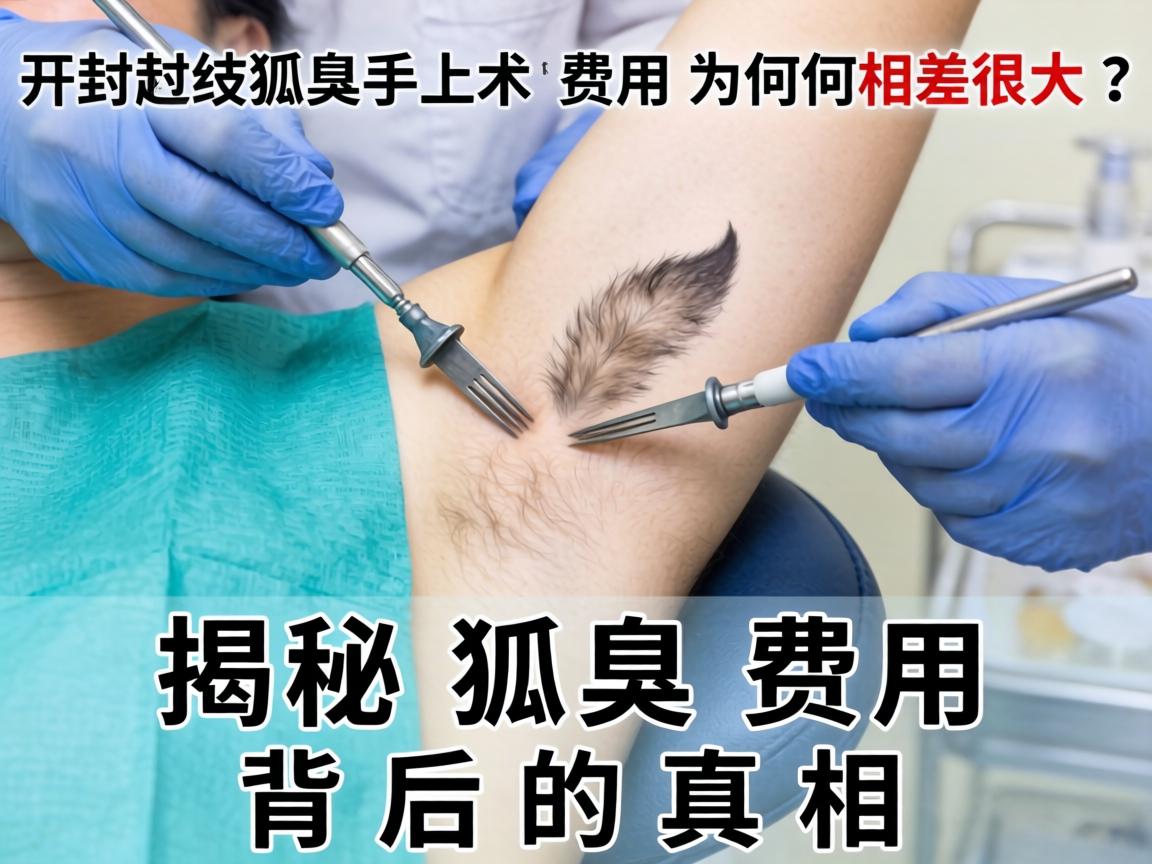 开封狐臭手术费用为何相差很大?揭秘狐臭费用背后的真相 开封狐臭手术费用为何相差很大?揭秘狐臭费用背后的真相