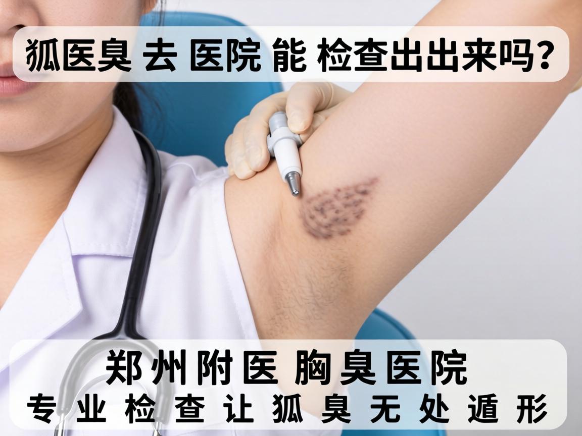 狐臭去医院能检查出来吗?郑州附医腋臭医院,专业检查让狐臭无处遁形 狐臭去医院能检查出来吗?郑州附医腋臭医院,专业检查让狐臭无处遁形