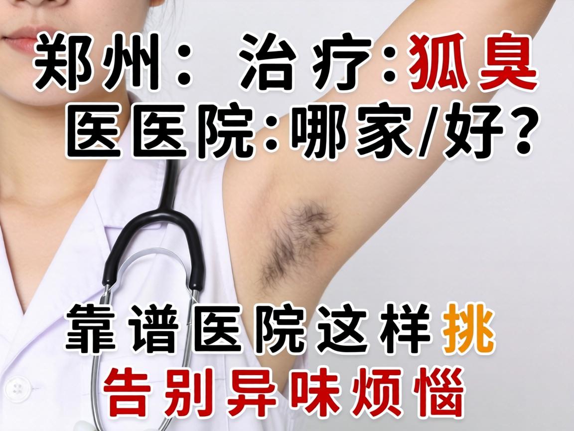 郑州治疗狐臭医院哪家好?靠谱医院这样挑,告别异味烦恼 郑州治疗狐臭医院哪家好?靠谱医院这样挑,告别异味烦恼
