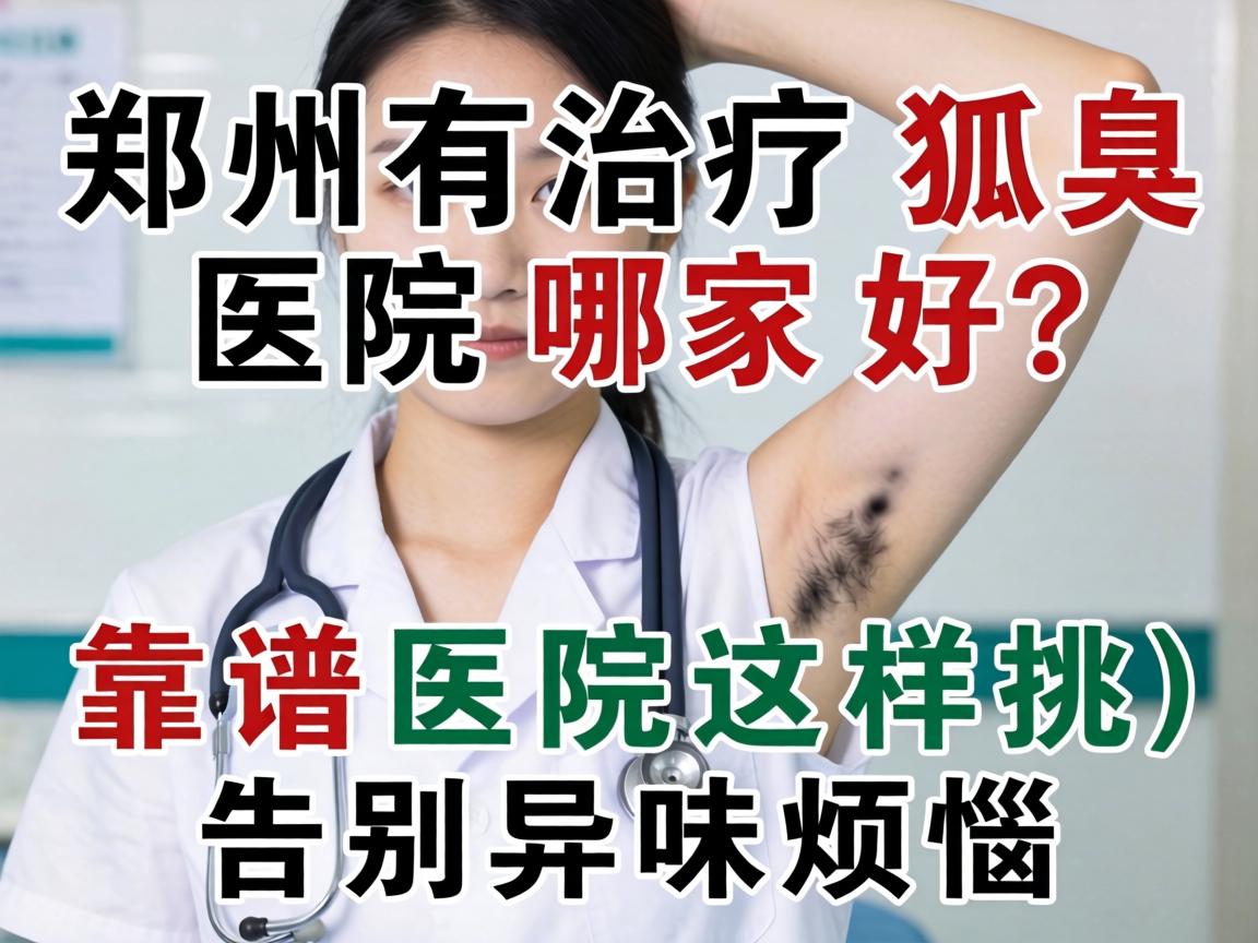 郑州治疗狐臭医院哪家好?靠谱医院这样挑,告别异味烦恼 郑州治疗狐臭医院哪家好?靠谱医院这样挑,告别异味烦恼