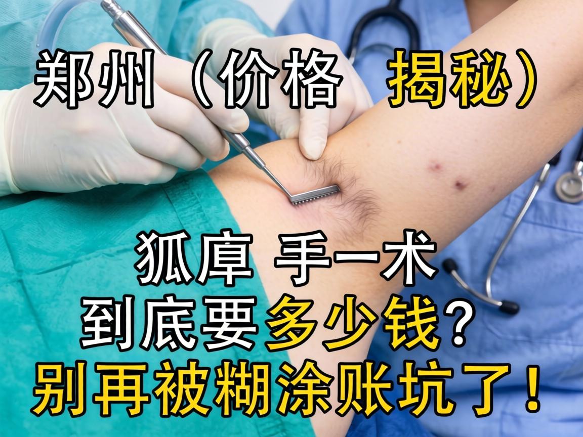 郑州狐臭手术价格揭秘,狐臭手术到底要多少钱?别再被糊涂账坑了! 郑州狐臭手术价格揭秘,狐臭手术到底要多少钱?别再被糊涂账坑了!