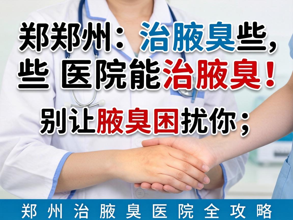 郑州治腋臭,这些医院能治腋臭!别让腋臭困扰你,郑州治腋臭医院全攻略 郑州治腋臭,这些医院能治腋臭!别让腋臭困扰你,郑州治腋臭医院全攻略
