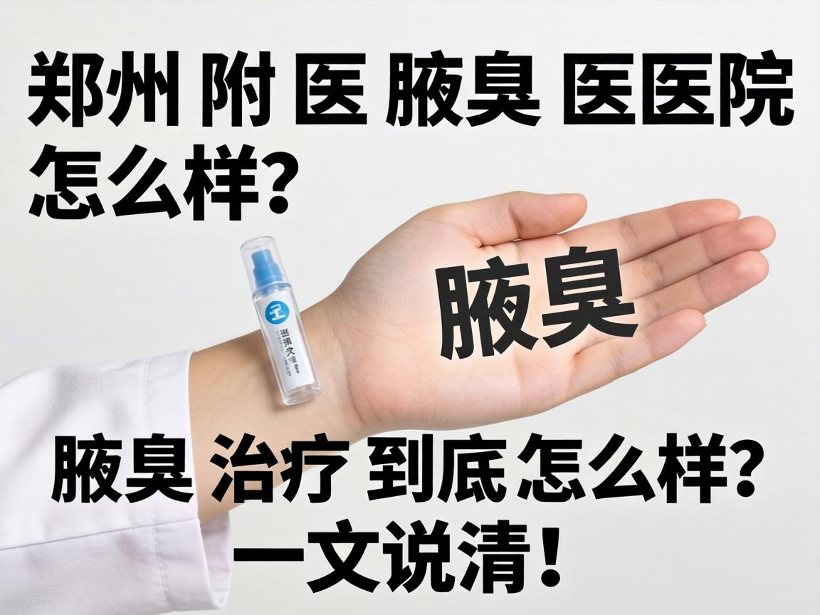郑州附医腋臭医院怎么样?腋臭治疗到底怎么样?一文说清! 郑州附医腋臭医院怎么样?腋臭治疗到底怎么样?一文说清!