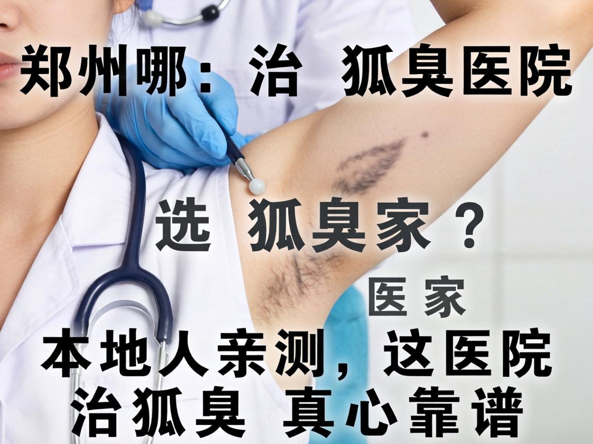 郑州治狐臭选哪家医院?本地人亲测,这医院治狐臭真心靠谱 郑州治狐臭选哪家医院?本地人亲测,这医院治狐臭真心靠谱