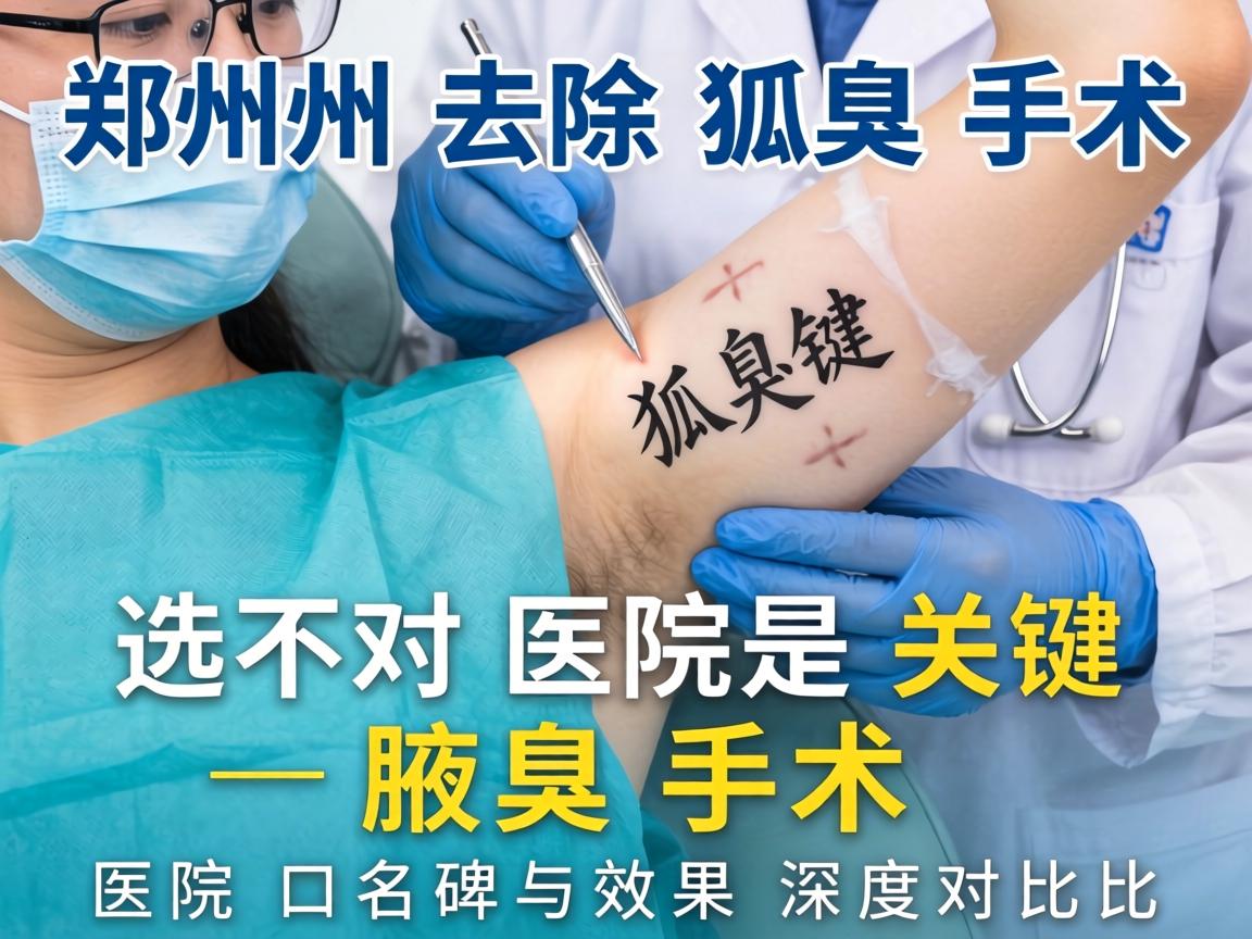 郑州去除狐臭手术,选对医院是关键—腋臭手术医院口碑与效果深度对比 郑州去除狐臭手术,选对医院是关键—腋臭手术医院口碑与效果深度对比