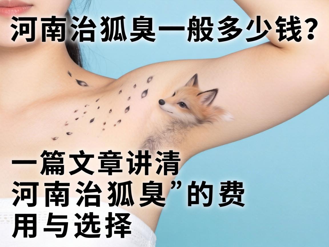 河南治狐臭一般多少钱?一篇文章讲清河南治狐臭的费用与选择 河南治狐臭一般多少钱?一篇文章讲清河南治狐臭的费用与选择