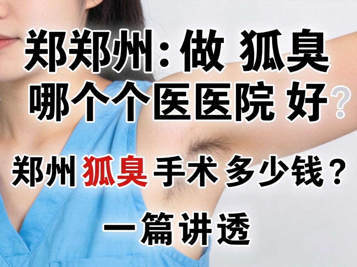 郑州做狐臭哪个医院好?郑州狐臭手术多少钱?一篇讲透 郑州做狐臭哪个医院好?郑州狐臭手术多少钱?一篇讲透