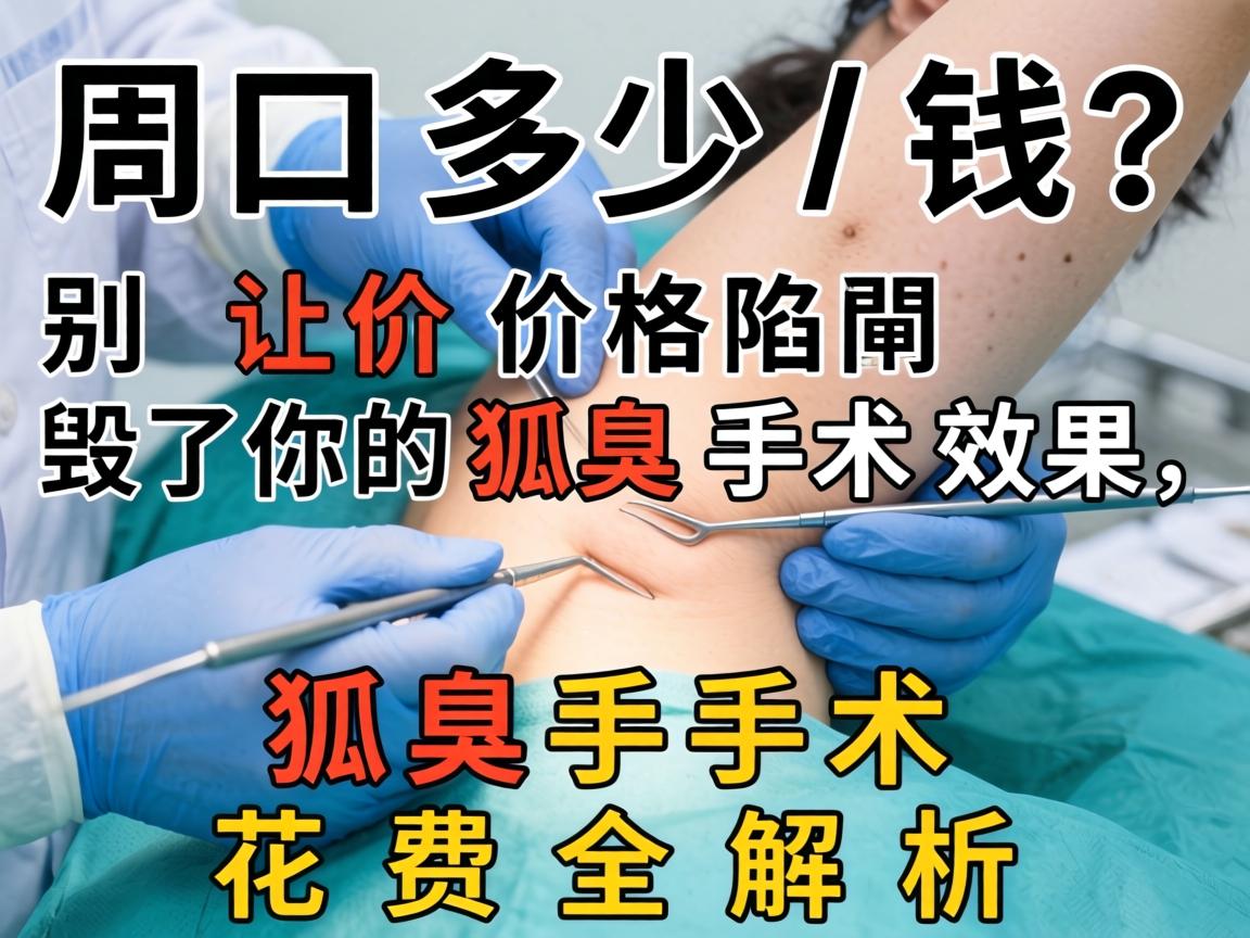 周口狐臭手术多少钱?别让价格陷阱毁了你的狐臭手术效果,狐臭手术花费全解析 周口狐臭手术多少钱?别让价格陷阱毁了你的狐臭手术效果,狐臭手术花费全解析