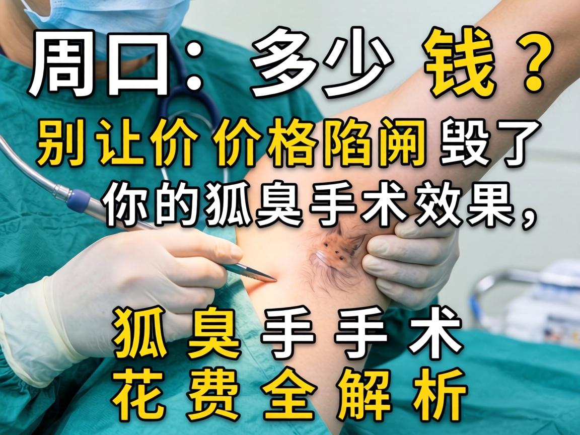 周口狐臭手术多少钱?别让价格陷阱毁了你的狐臭手术效果,狐臭手术花费全解析 周口狐臭手术多少钱?别让价格陷阱毁了你的狐臭手术效果,狐臭手术花费全解析
