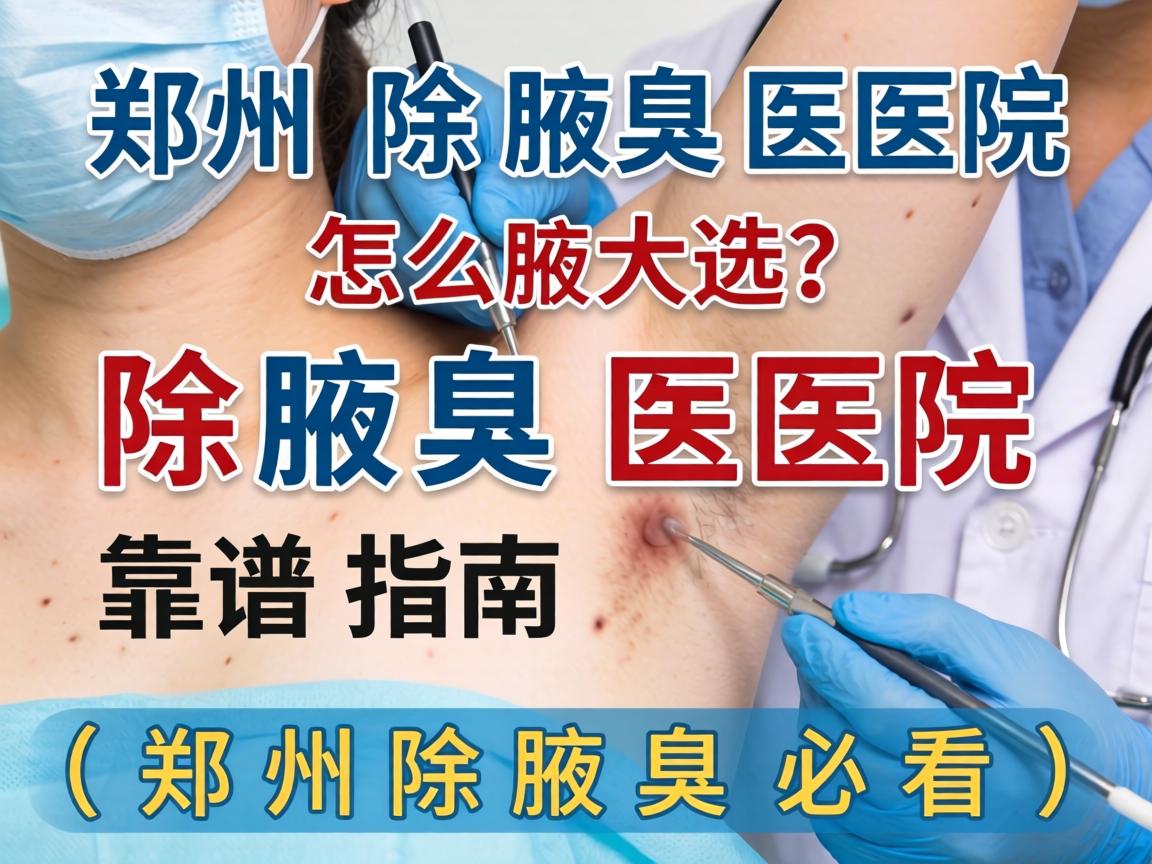 郑州除腋臭医院怎么选?除腋臭医院靠谱指南(郑州除腋臭必看) 郑州除腋臭医院怎么选?除腋臭医院靠谱指南(郑州除腋臭必看)