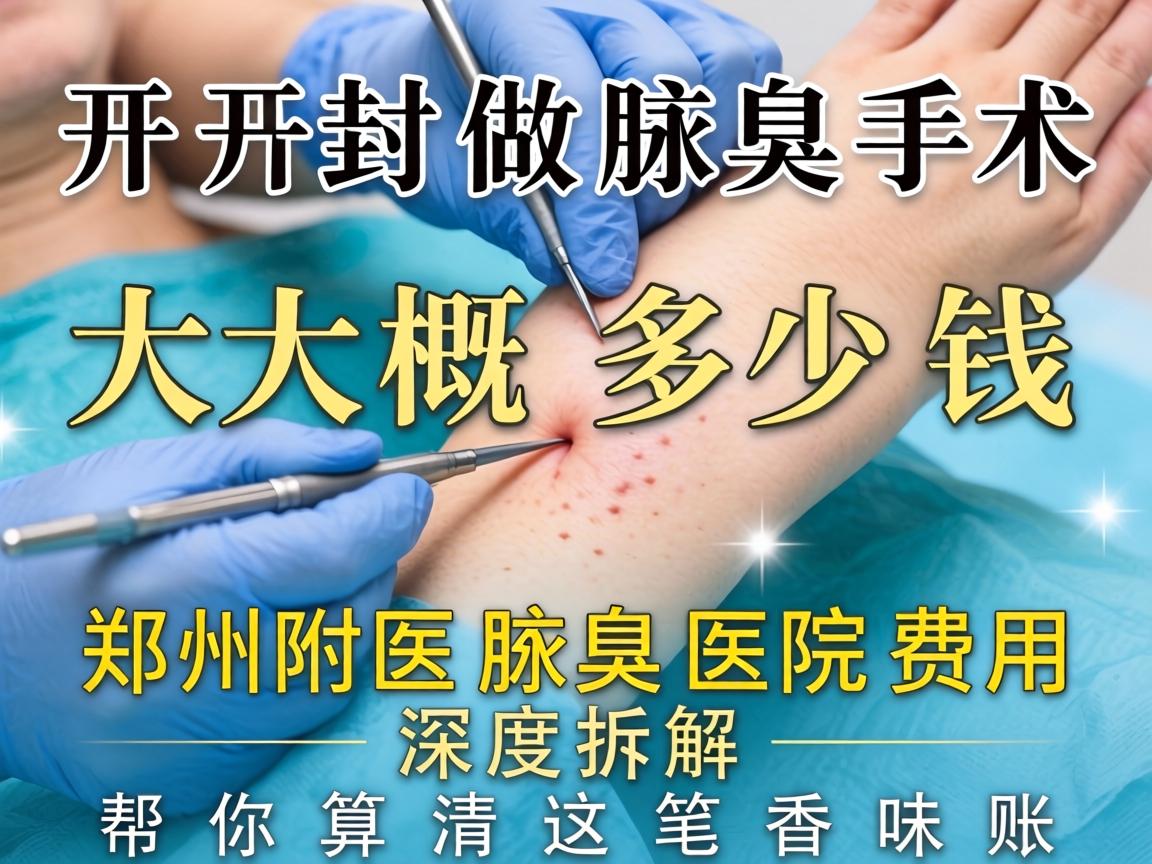 开封做腋臭手术大概多少钱 郑州附医腋臭医院费用深度拆解,帮你算清这笔香味账 开封做腋臭手术大概多少钱 郑州附医腋臭医院费用深度拆解,帮你算清这笔香味账