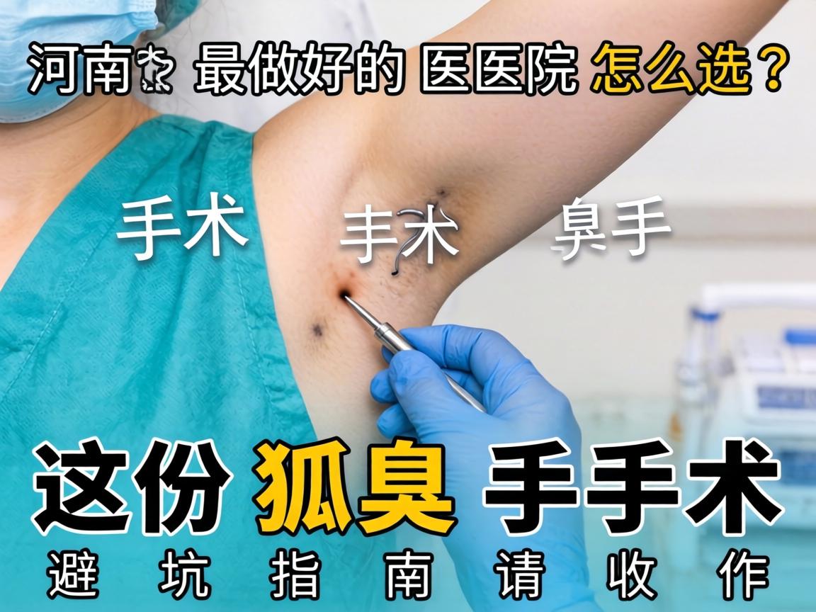 河南做狐臭手术最好的医院怎么选?这份狐臭手术避坑指南请收好 河南做狐臭手术最好的医院怎么选?这份狐臭手术避坑指南请收好