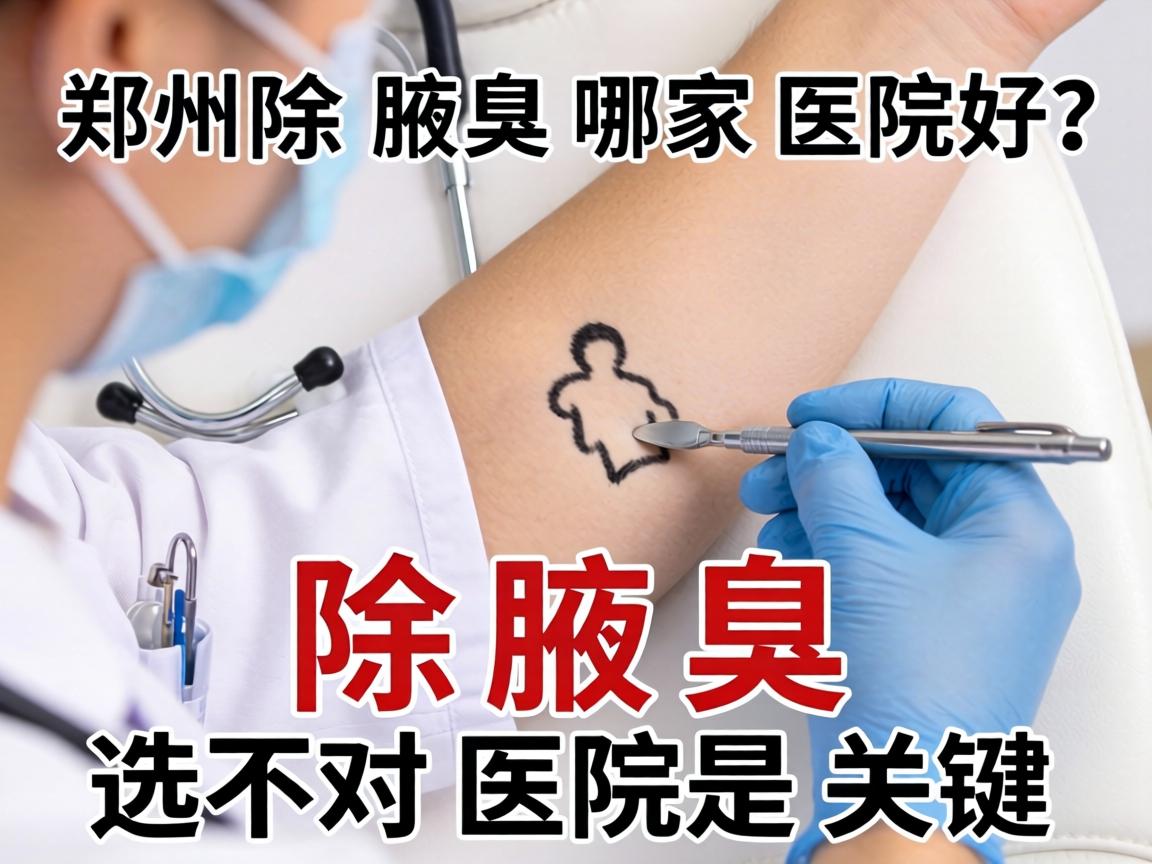 郑州除腋臭哪家医院好?除腋臭选对医院是关键 郑州除腋臭哪家医院好?除腋臭选对医院是关键