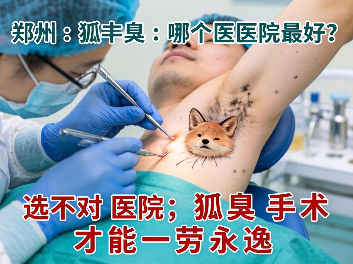 郑州狐臭手术哪个医院最好?选对医院,狐臭手术才能一劳永逸 郑州狐臭手术哪个医院最好?选对医院,狐臭手术才能一劳永逸