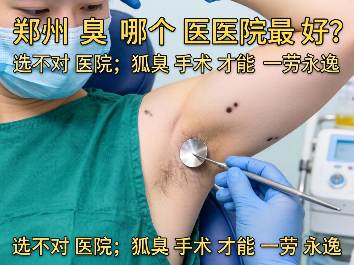 郑州狐臭手术哪个医院最好?选对医院,狐臭手术才能一劳永逸 郑州狐臭手术哪个医院最好?选对医院,狐臭手术才能一劳永逸