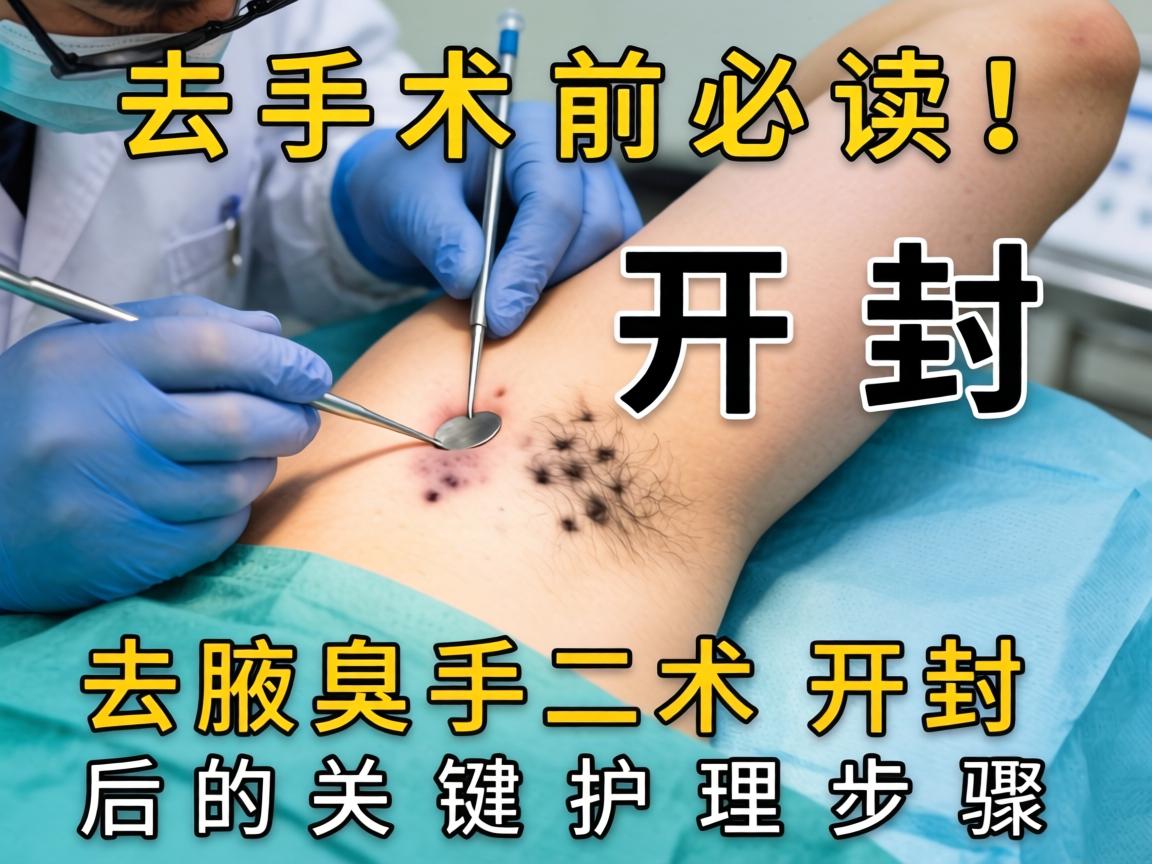 去腋臭手术开封,手术前必读!去腋臭手术开封后的关键护理步骤 去腋臭手术开封,手术前必读!去腋臭手术开封后的关键护理步骤