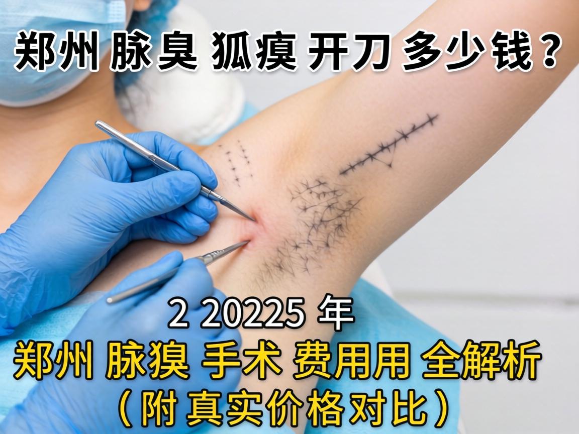 郑州腋臭狐臭开刀多少钱?2025年郑州腋臭手术费用全解析(附真实价格对比) 郑州腋臭狐臭开刀多少钱?2025年郑州腋臭手术费用全解析(附真实价格对比)